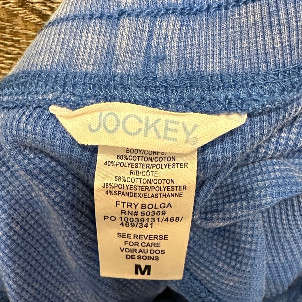 Jockey Light Blue Knit set - Picture 2 of 11